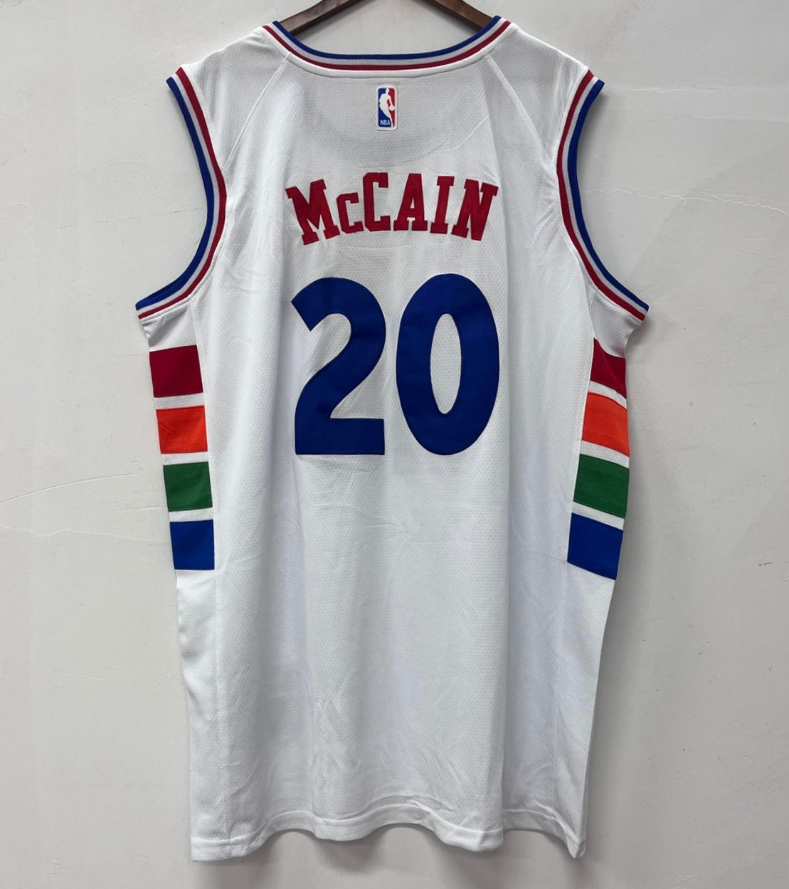 Jared McCain Philadelphia 76ers Official NBA Jersey NIKE product image 1