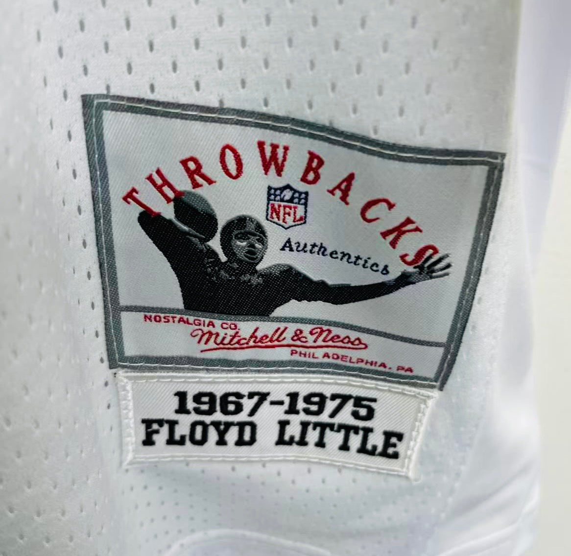 Floyd Little Denver Broncos NFL Mitchell & Ness Jersey white product image 3