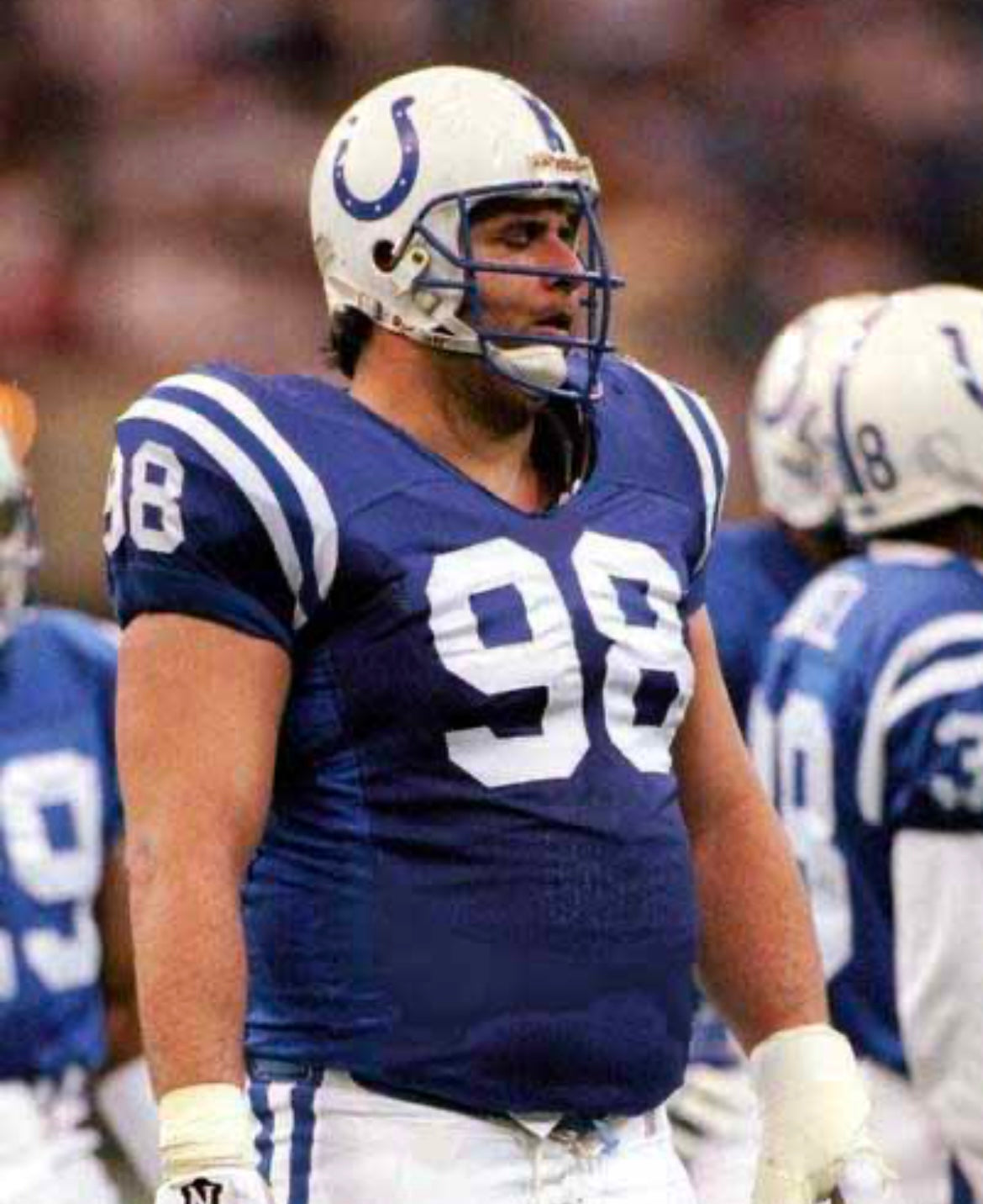 Tony Siragusa Indianapolis Colts NFL Mitchell & Ness Jersey product image 4