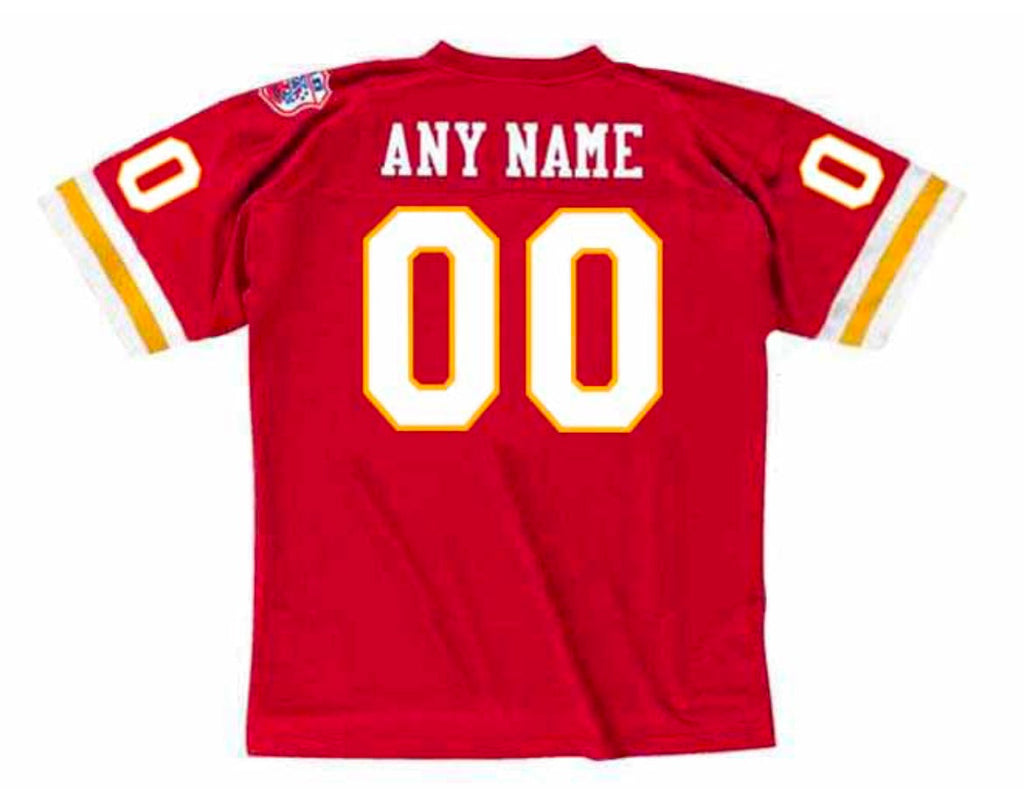Any name & Number 1969 Kansas City Chiefs NFL Mitchell & product image 2