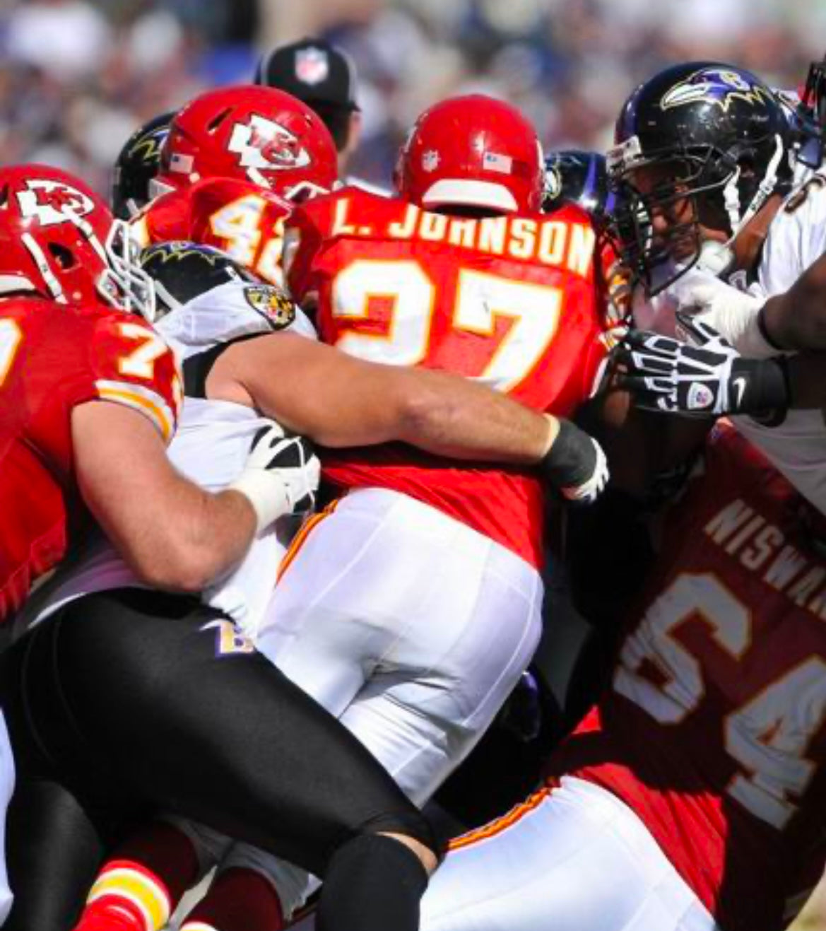 Larry Johnson Kansas City Chiefs Official NFL Mitchell & product image 5