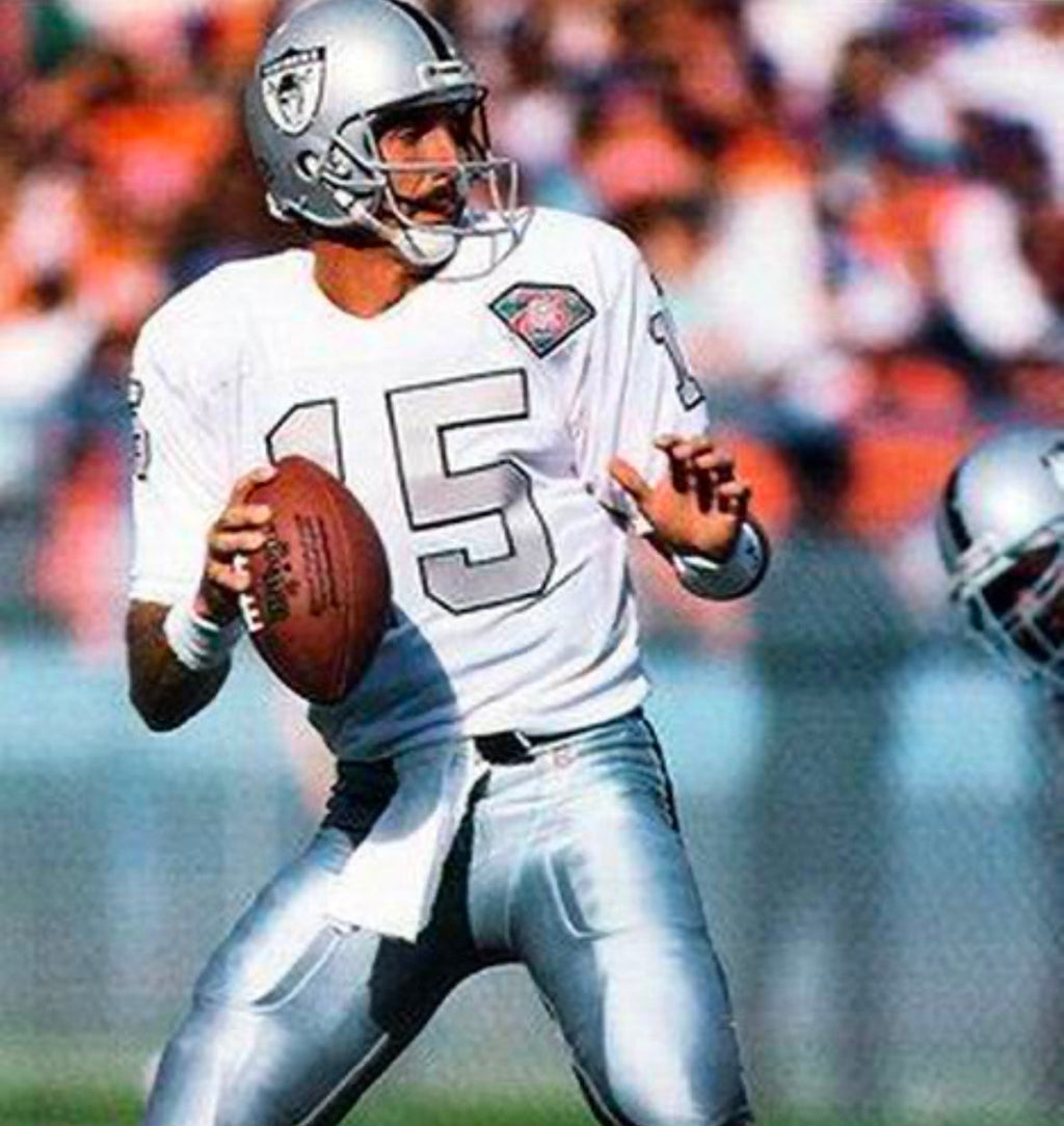 Jeff Hostetler 1994 Los Angeles Raiders NFL Mitchell & Ness product image 5