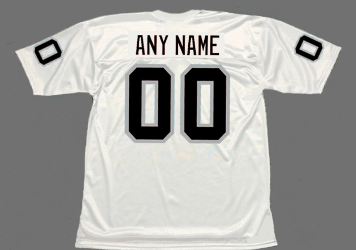 Any name & Number Oakland Los Angeles Raiders NFL Mitchell product image 2