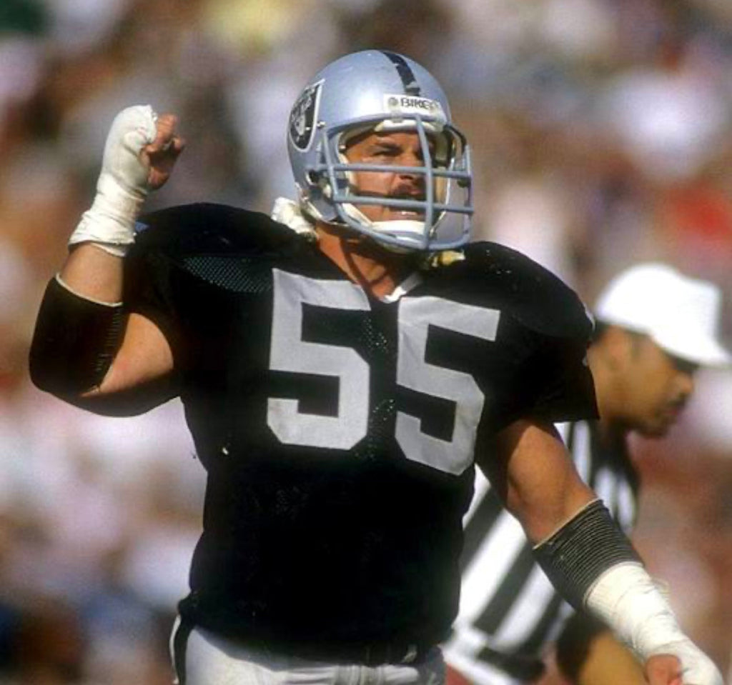 Matt Millen Los Angeles Raiders NFL Mitchell & Ness Jersey product image 4