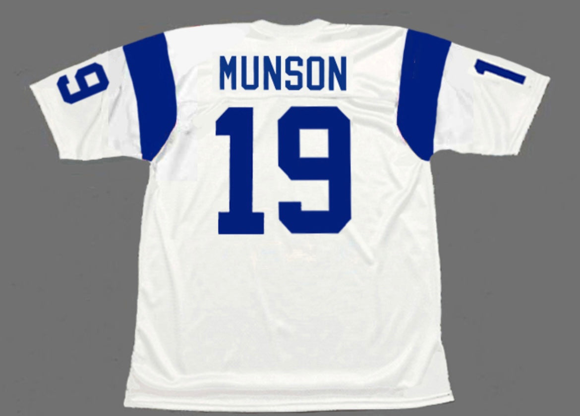 Bill Munson 1967 Los Angeles Rams NFL Mitchell & Ness Jersey product image 1