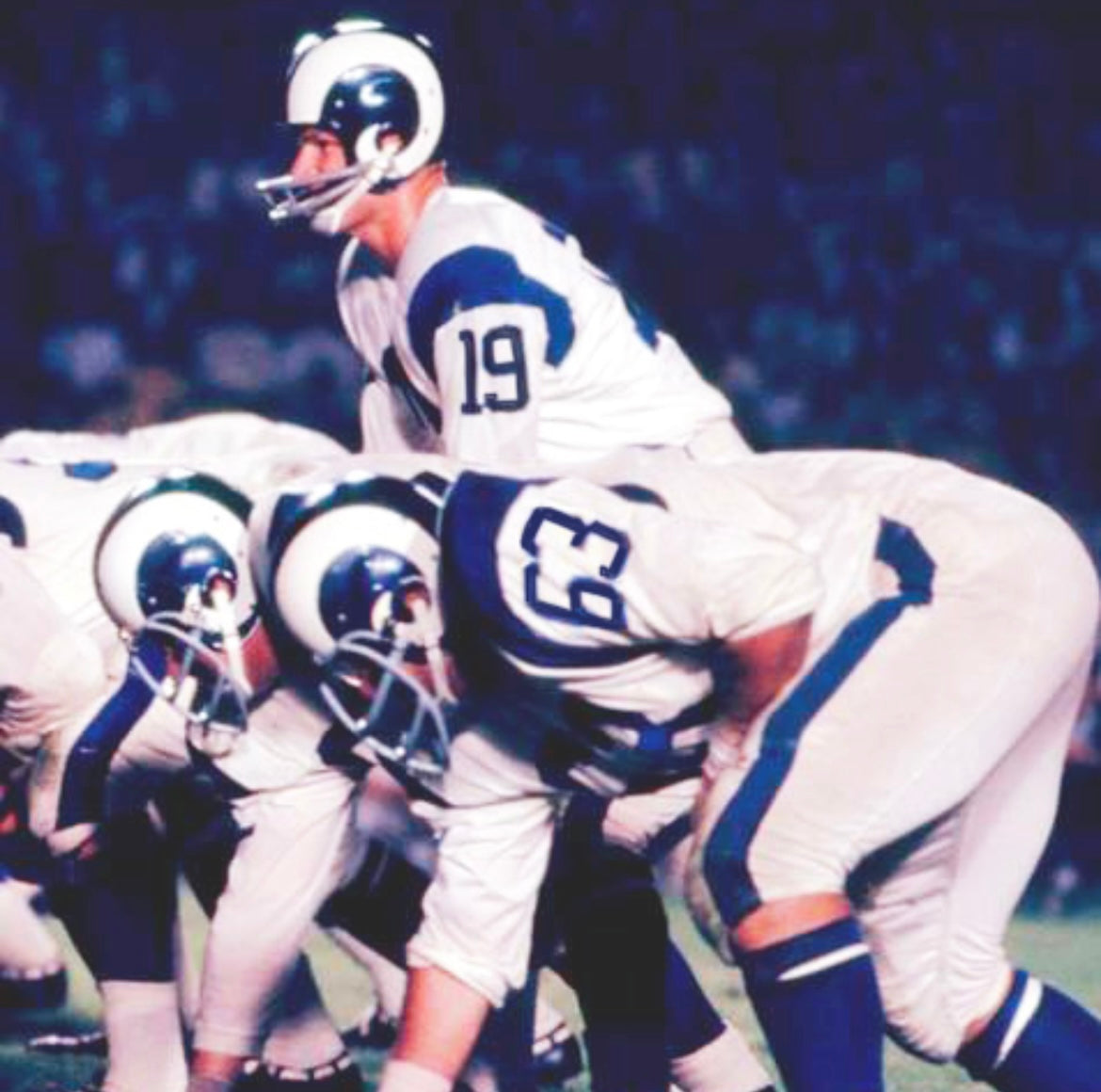 Bill Munson 1967 Los Angeles Rams NFL Mitchell & Ness Jersey product image 3