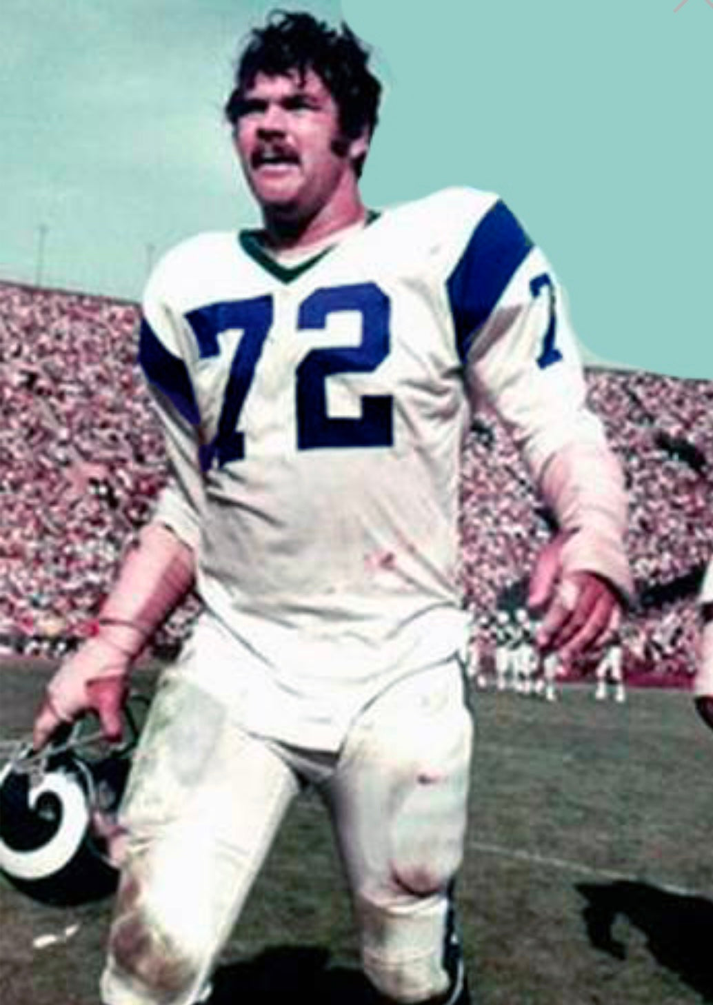 Diron Talbert 1969 Los Angeles Rams NFL Mitchell & Ness product image 4