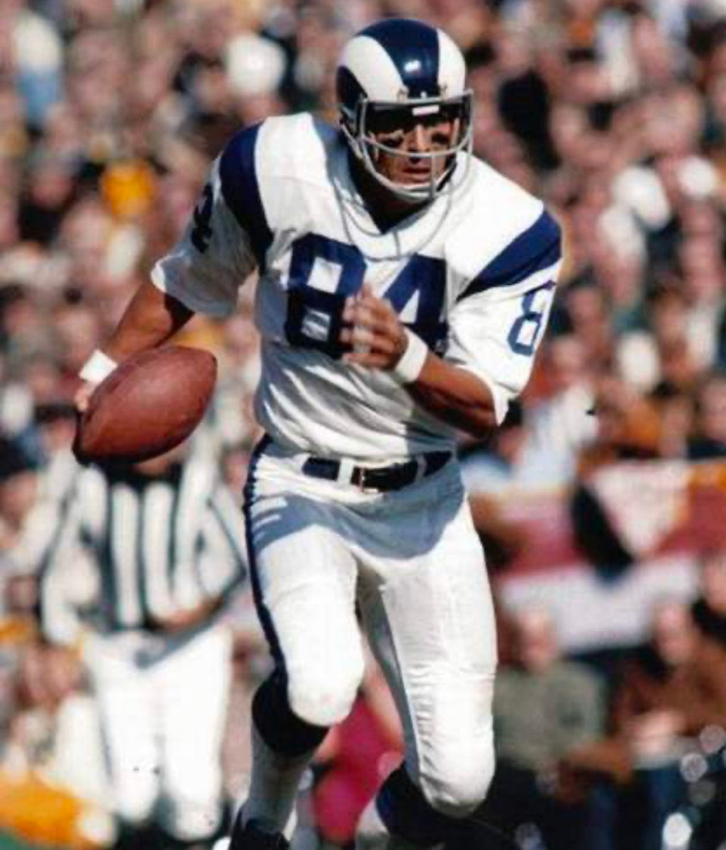 Jack Snow 1969 Los Angeles Rams NFL Mitchell & Ness Jersey product image 5