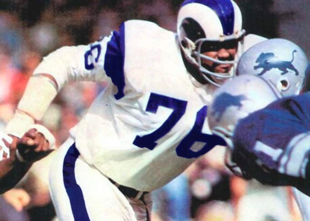 Any name & Number customized Los Angeles Rams NFL Mitchell product image 4