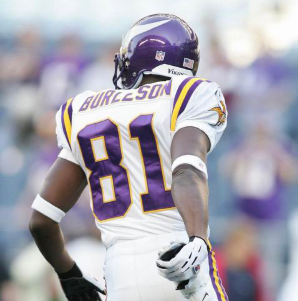 Nate Burleson Minnesota Vikings NFL Mitchell & Ness Jersey product image 5