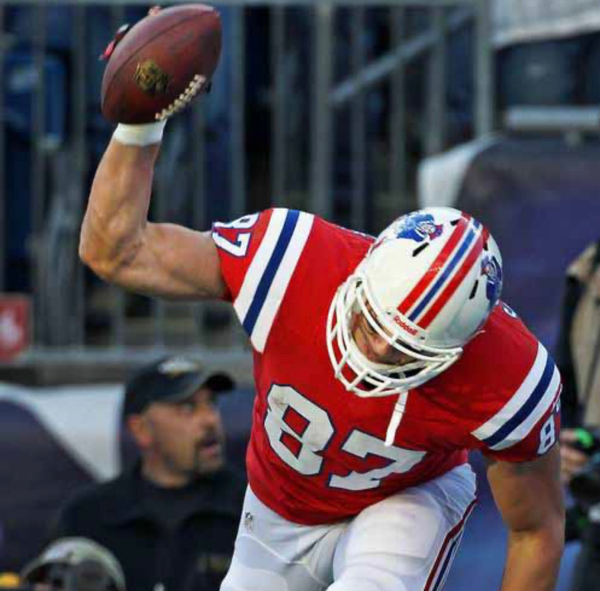 Rob Gronkowski New England Patriots Official NFL Mitchell & product image 4