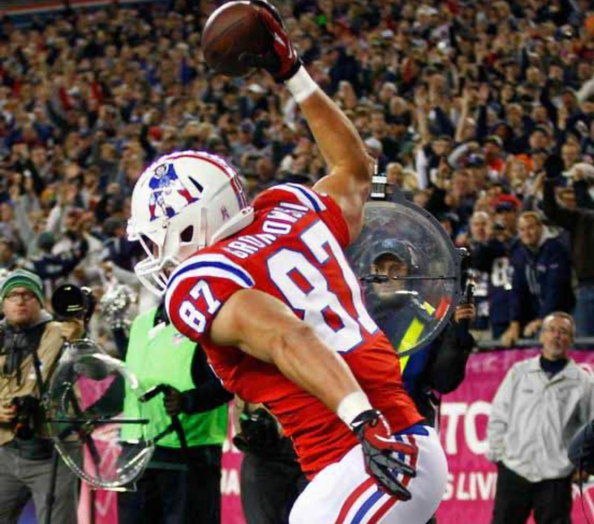 Rob Gronkowski New England Patriots Official NFL Mitchell & product image 5