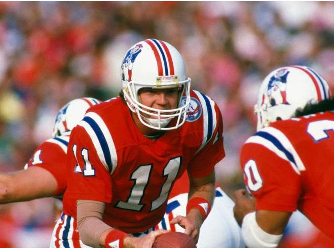 Tony Eason 1984 New England Patriots Official NFL Mitchell product image 5