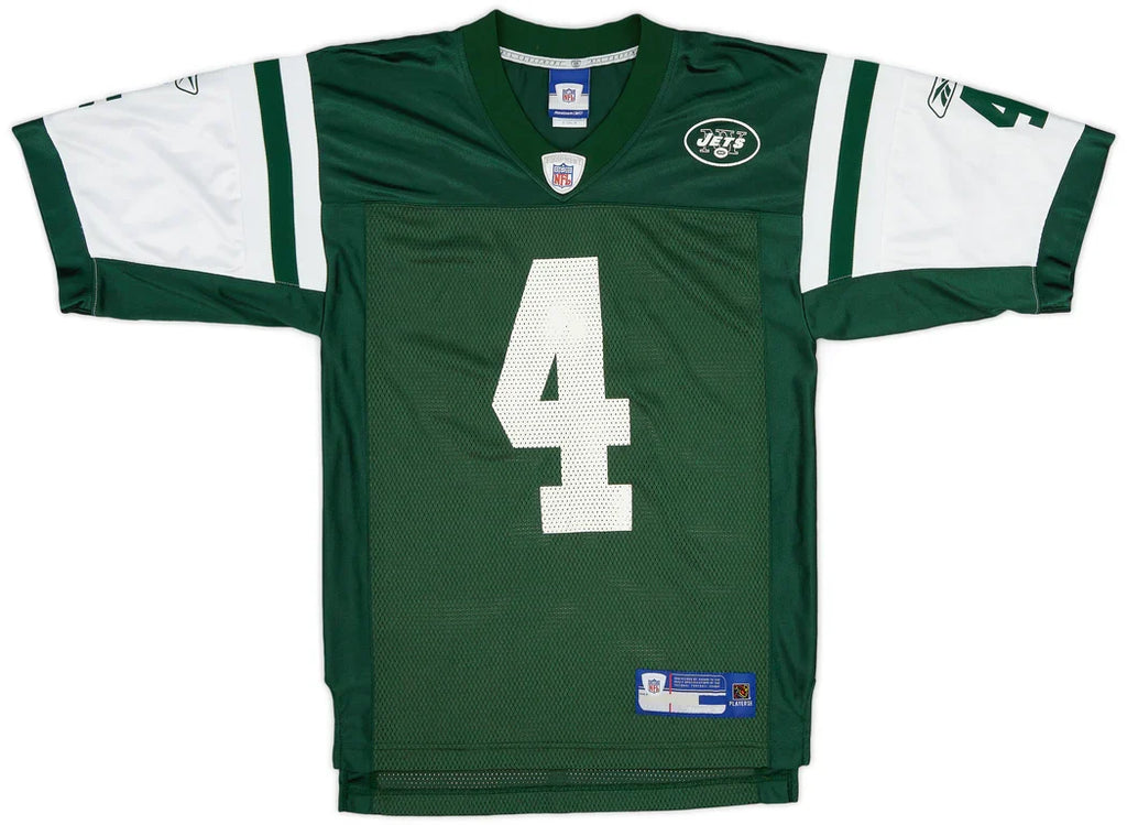 Brett Favre New York Jets Official NFL Reebok Jersey green product image 2