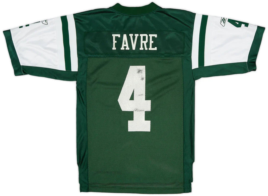 Brett Favre New York Jets Official NFL Reebok Jersey green product image 1