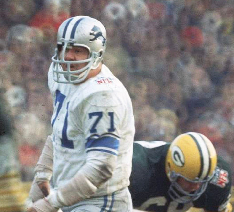 Alex Karras 1969 Detroit Lions NFL Mitchell & Ness Jersey product image 5