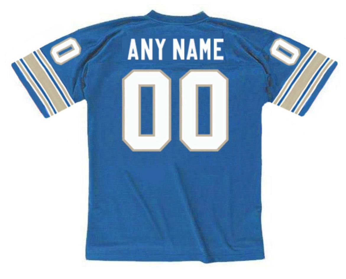 Any name & Number Detroit Lions NFL Mitchell & Ness Jersey product image 1