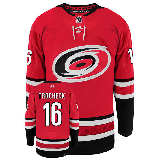 Vincent Trocheck Carolina Hurricanes Official NHL Adidas product image 1