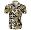 New Orleans Saints Official NFL Floral Palm shirt product image 1