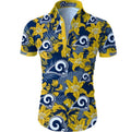 Los Angeles Rams Official NFL Floral Palm shirt product image 1