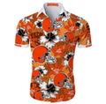 Cleveland Browns Official NFL Floral Palm shirt product image 1