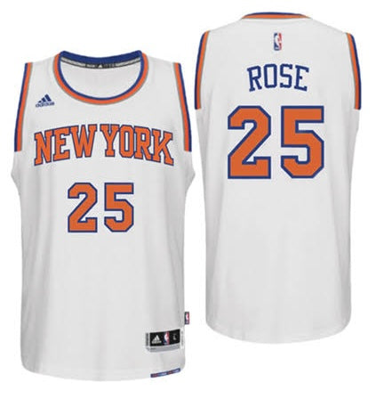 Jalen Rose New York Knicks Official NBA Adidas Jersey product image 1