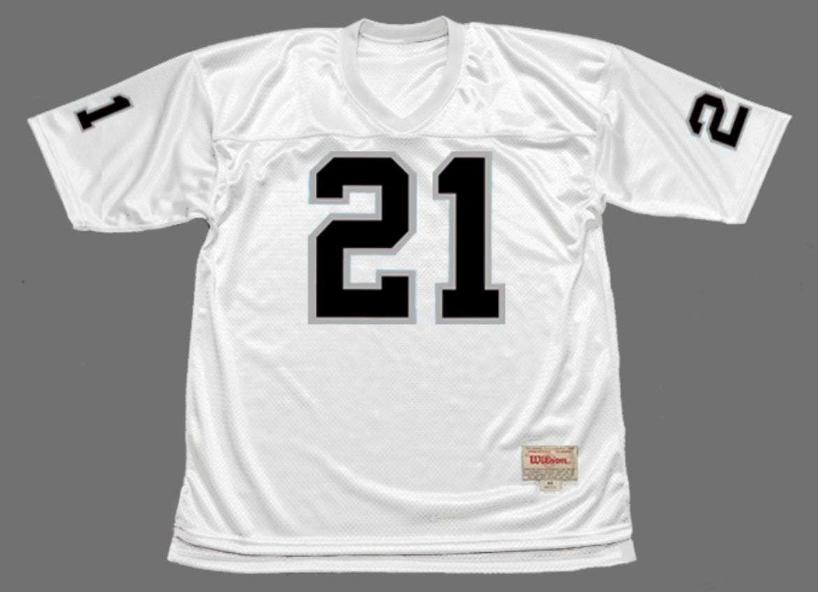 Cliff Branch Oakland Raiders Mitchell & Ness Jersey white product image 2