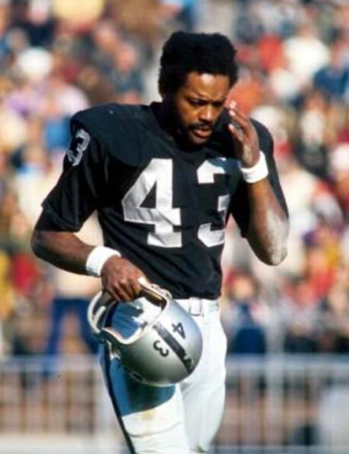 George Atkinson Oakland Raiders Official NFL Mitchell & product image 5