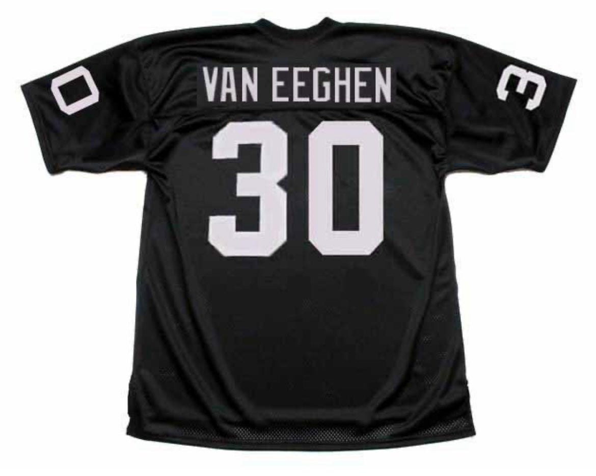 Mark Van Eeghen Oakland Raiders Mitchell & Ness Jersey product image 1