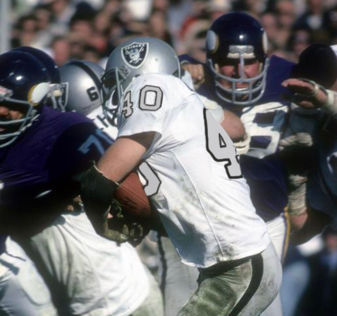 Pete Banaszak 1970 Oakland Raiders Mitchell & Ness Jersey product image 4