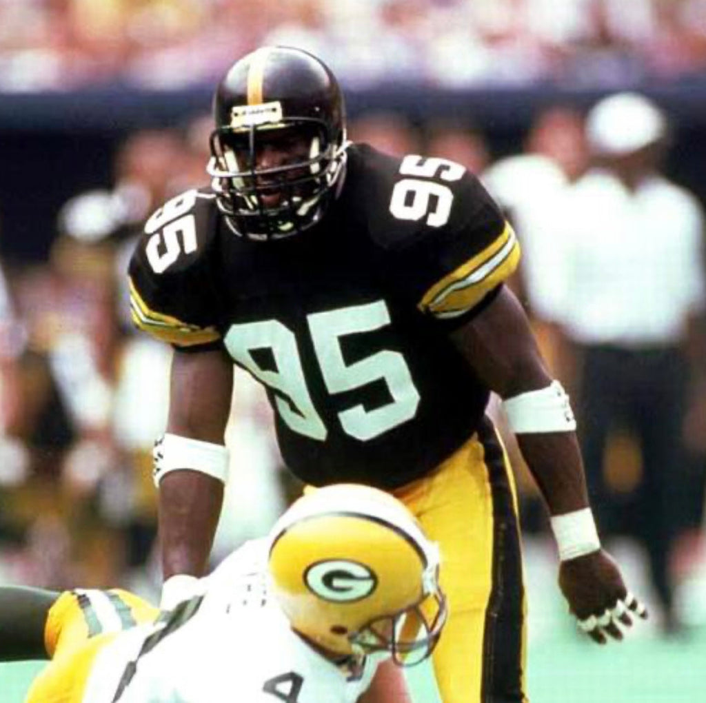 Greg Lloyd 1994 Pittsburgh Steelers Official NFL Mitchell & product image 4