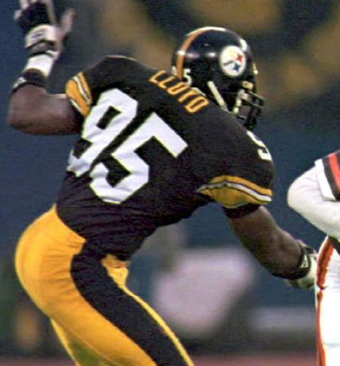 Greg Lloyd 1994 Pittsburgh Steelers Official NFL Mitchell & product image 5