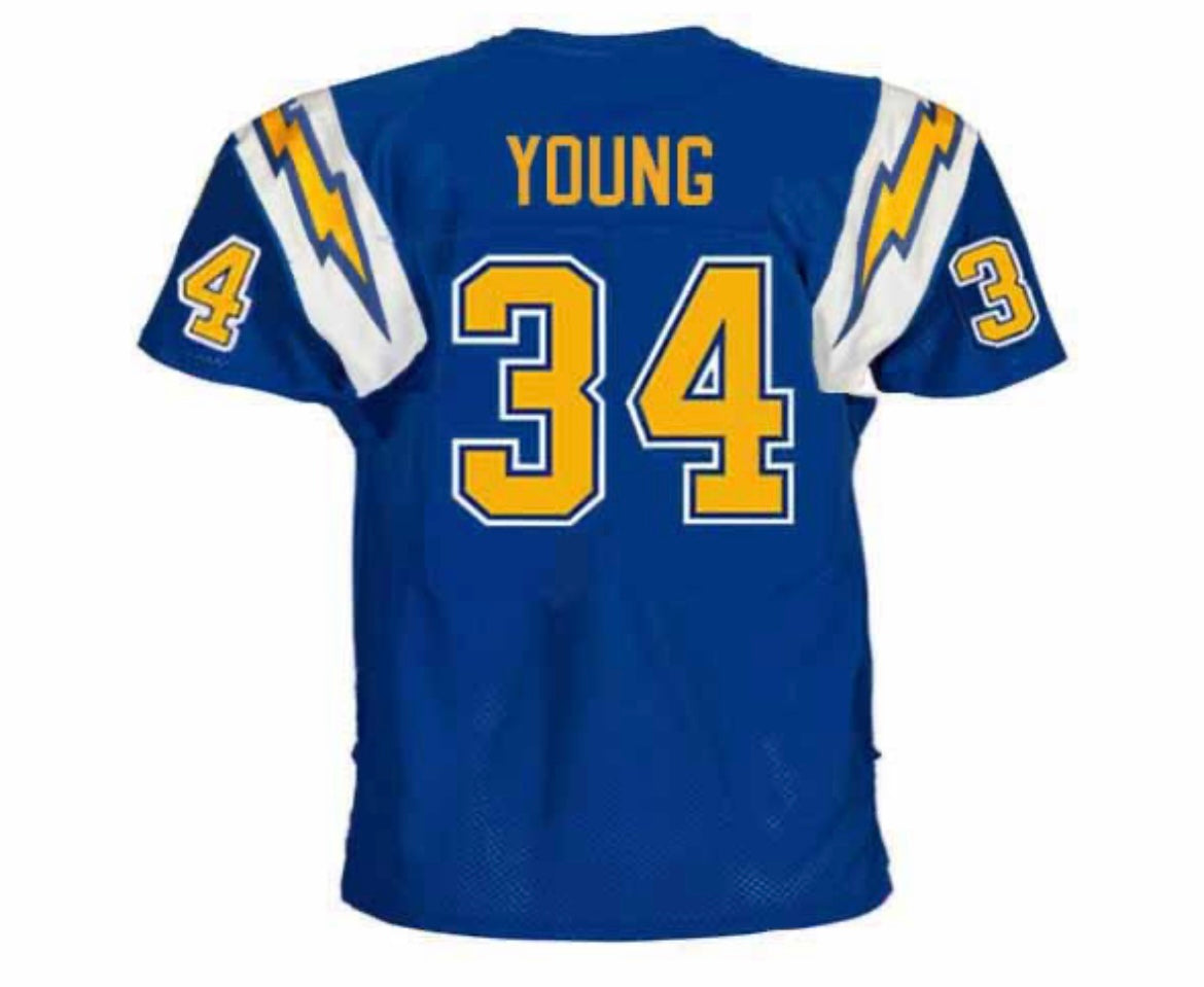 Rickey Young San Diego Chargers NFL Mitchell & Ness Jersey product image 1