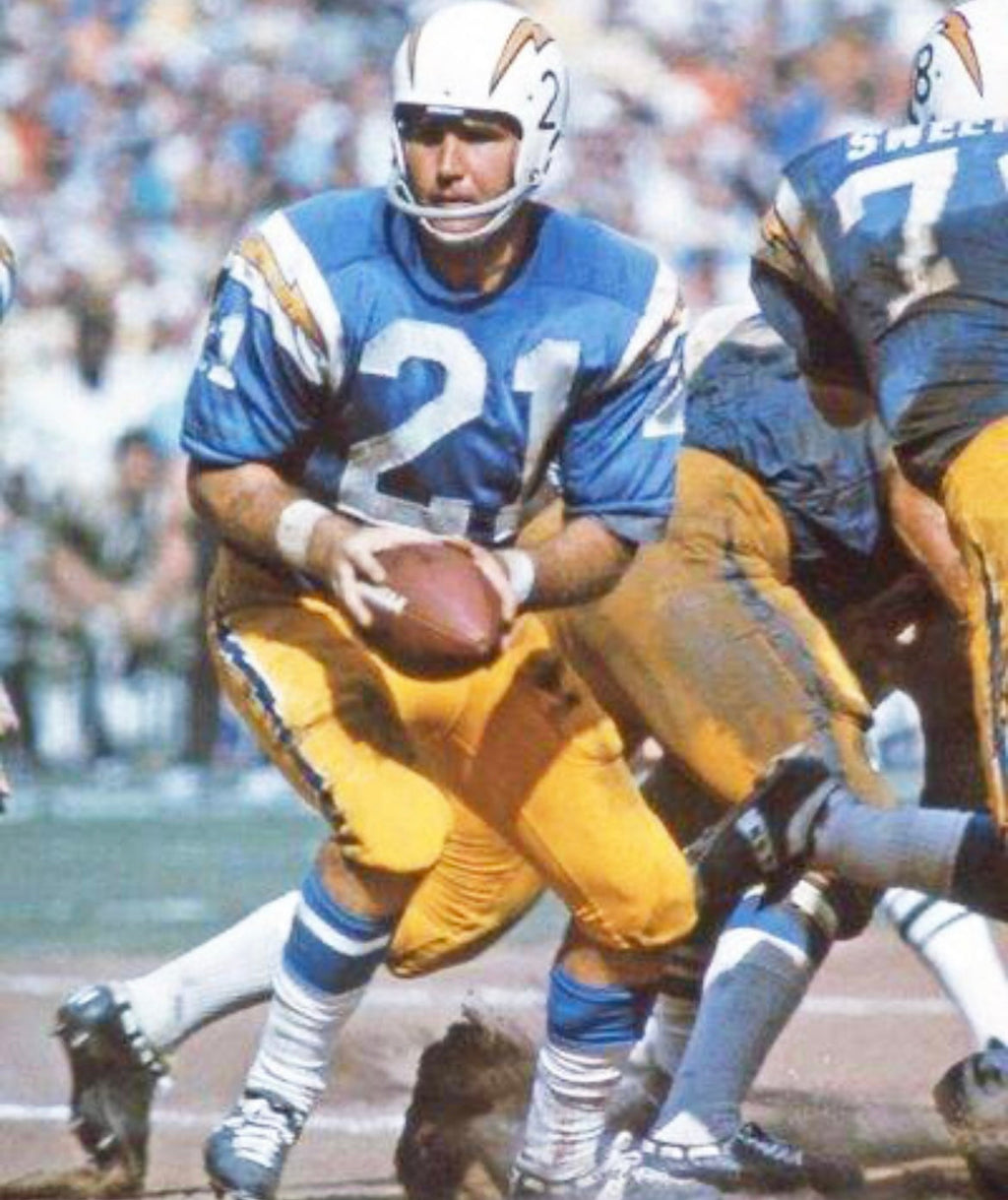 Any name & Number San Diego Chargers 1970’s NFL Mitchell & product image 3