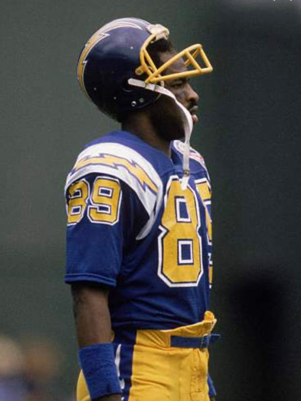 Wes Chandler San Diego Chargers Official NFL Mitchell & product image 4