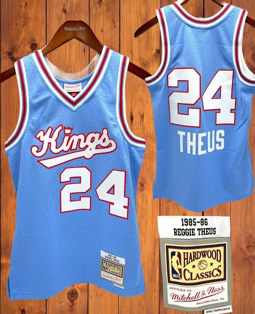 Reggie Theus Sacramento Kings Official NBA Mitchell & Ness product image 1