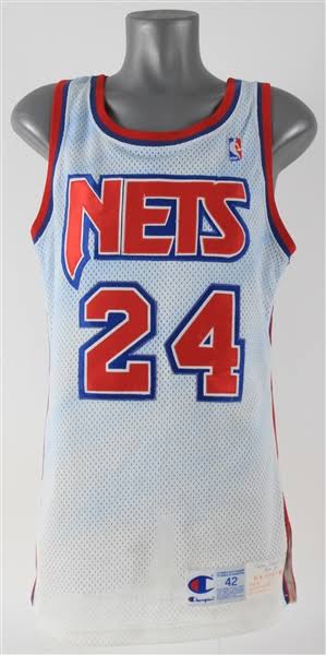 Reggie Theus New Jersey Nets Official NBA Mitchell & Ness product image 2