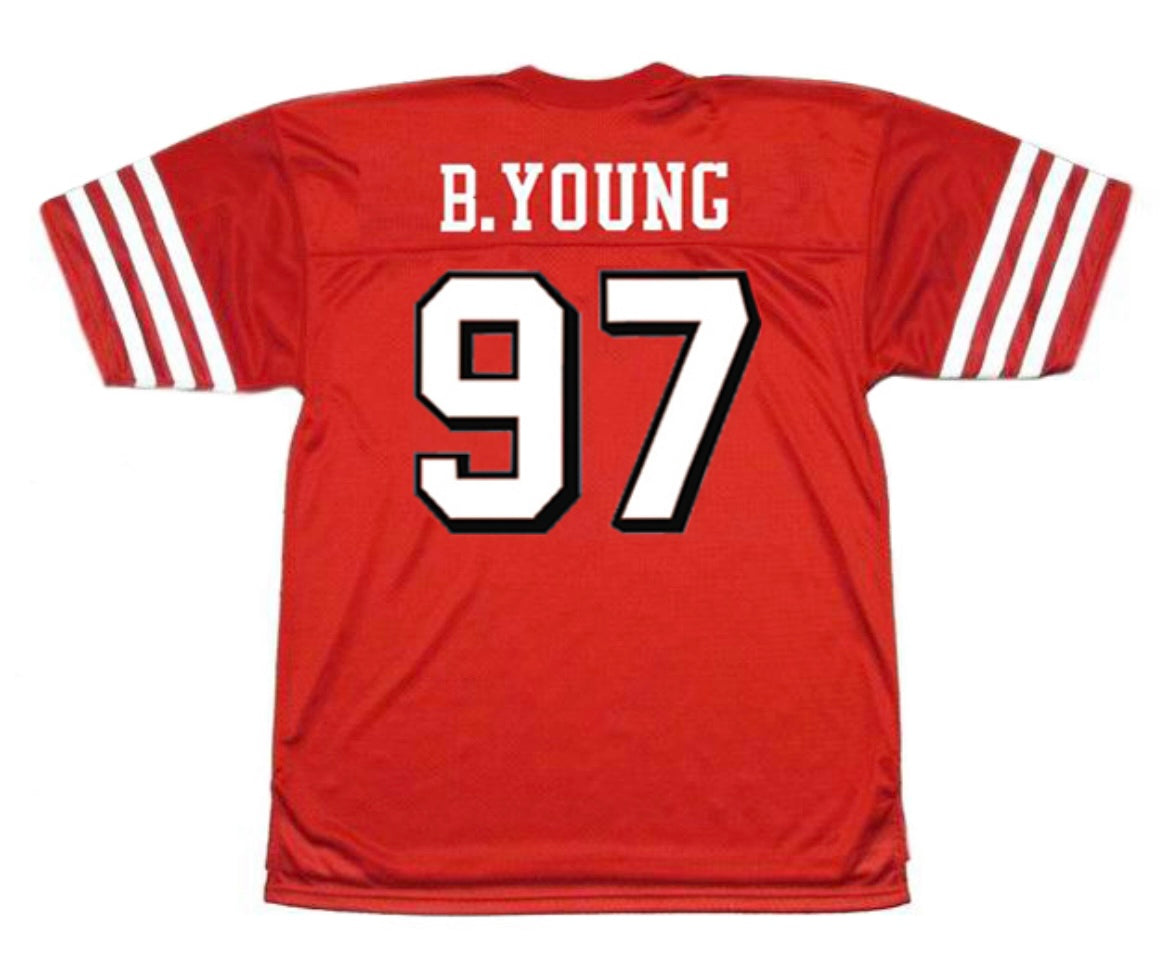 Bryant Young San Francisco 49ers Jersey 1994 Mitchell & Ness product image 1