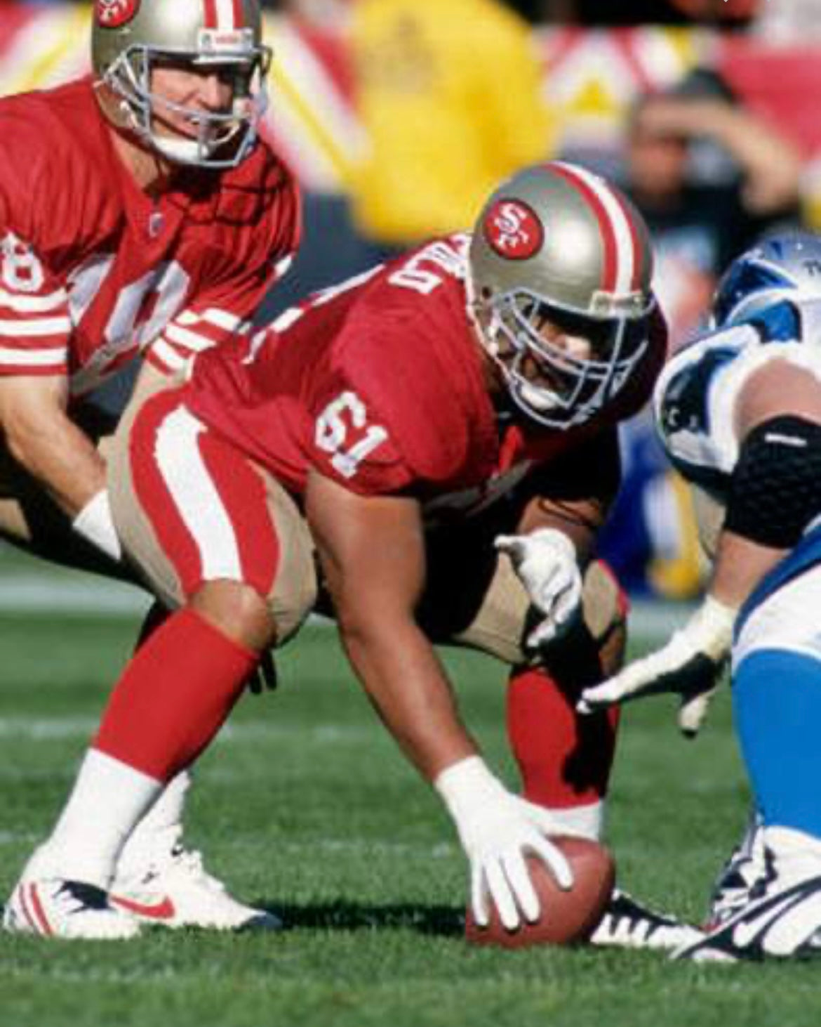 Jesse Sapolu San Francisco 49ers Official NFL Mitchell & product image 3