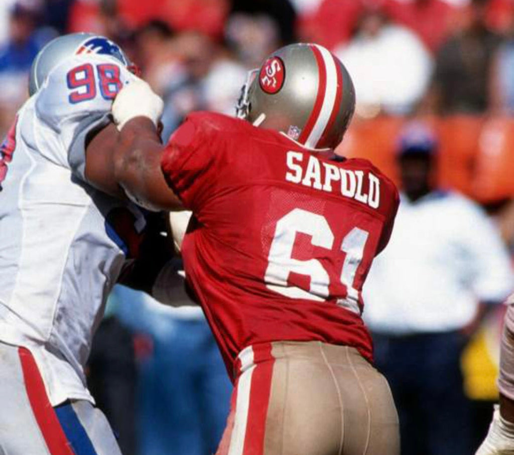 Jesse Sapolu San Francisco 49ers Official NFL Mitchell & product image 4
