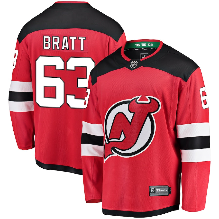 Jesper Bratt New Jersey Devils Official NHL Adidas product image 1