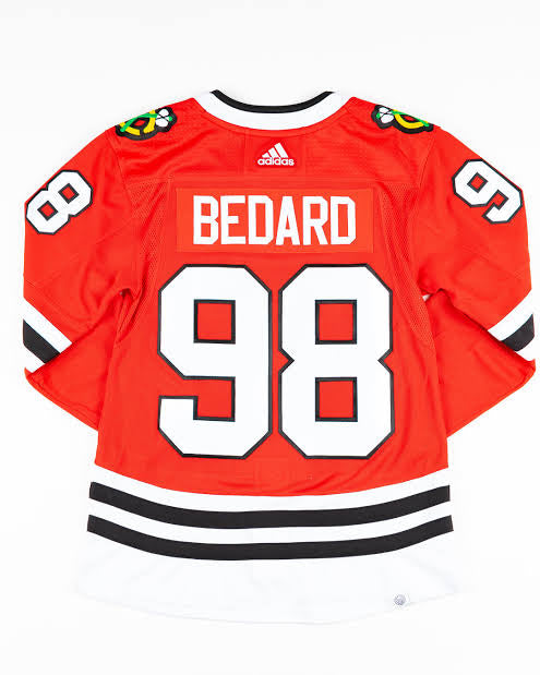 Connor Bedard Chicago Blackhawks Official NHL Adidas Jersey product image 1