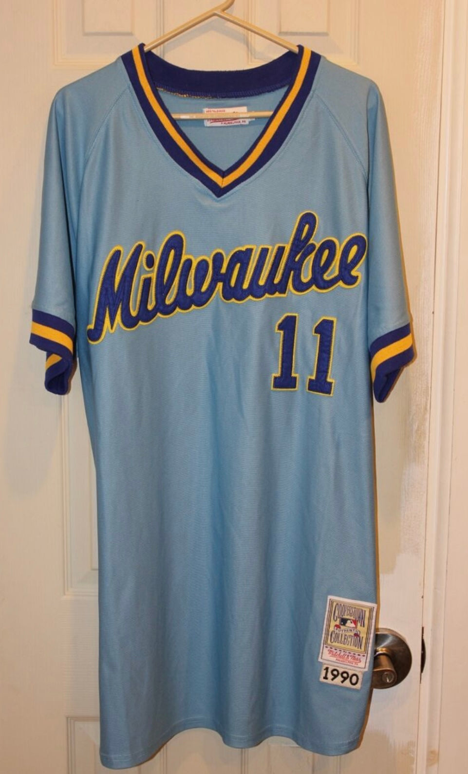Gary Sheffield Milwaukee Brewers Jersey Mitchell & Ness product image 2