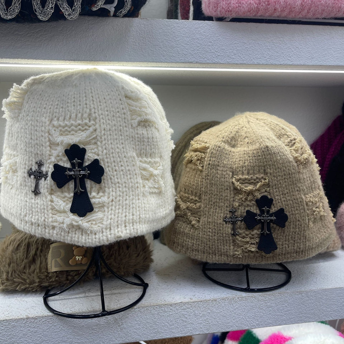 Chrome Heart Beanie Bucket Hat Winter product image 6, provided for visual reference and product detail review