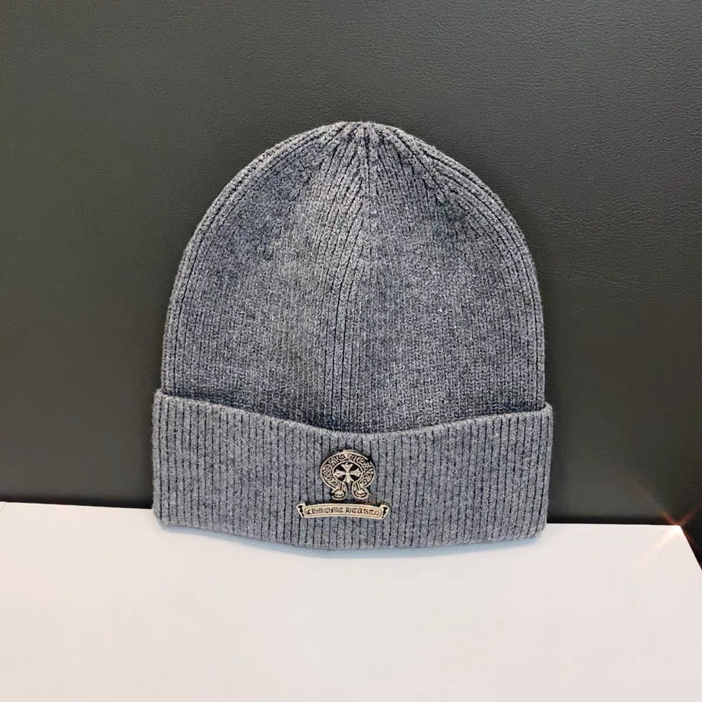 Chrome Heart Beanie Autumn Winter Cold Hat Vintage product image 15, provided for visual reference and product detail review
