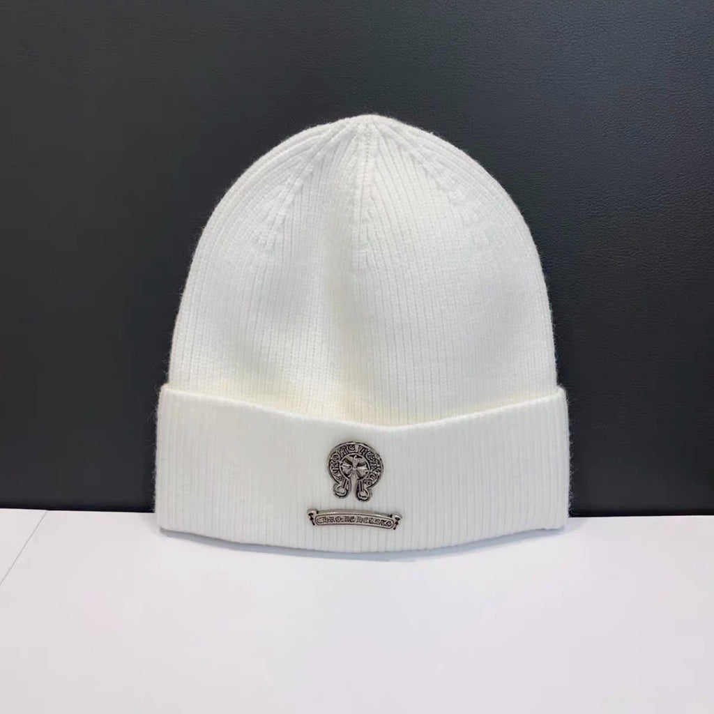Chrome Heart Beanie Autumn Winter Cold Hat Vintage product image 7, provided for visual reference and product detail review