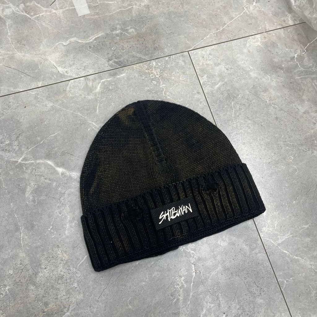 Chrome Heart Beanie Frayed Knitted Hat Korean Version Simple Warm Ear Protector Wool Hat product image 6, provided for