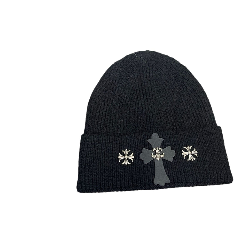 Chrome Heart Beanie Knitted Hat Autumn/Winter Male Female product image 4, provided for visual reference and product detail
