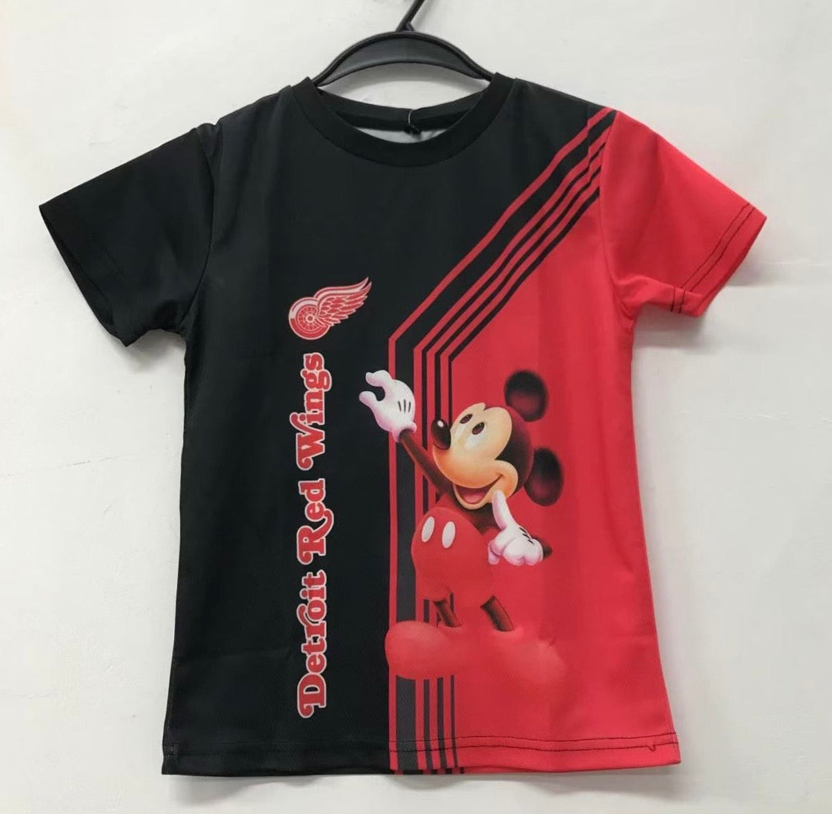 Detroit Red Wings Disney Mickey Mouse Official NHL T-shirt product image 1