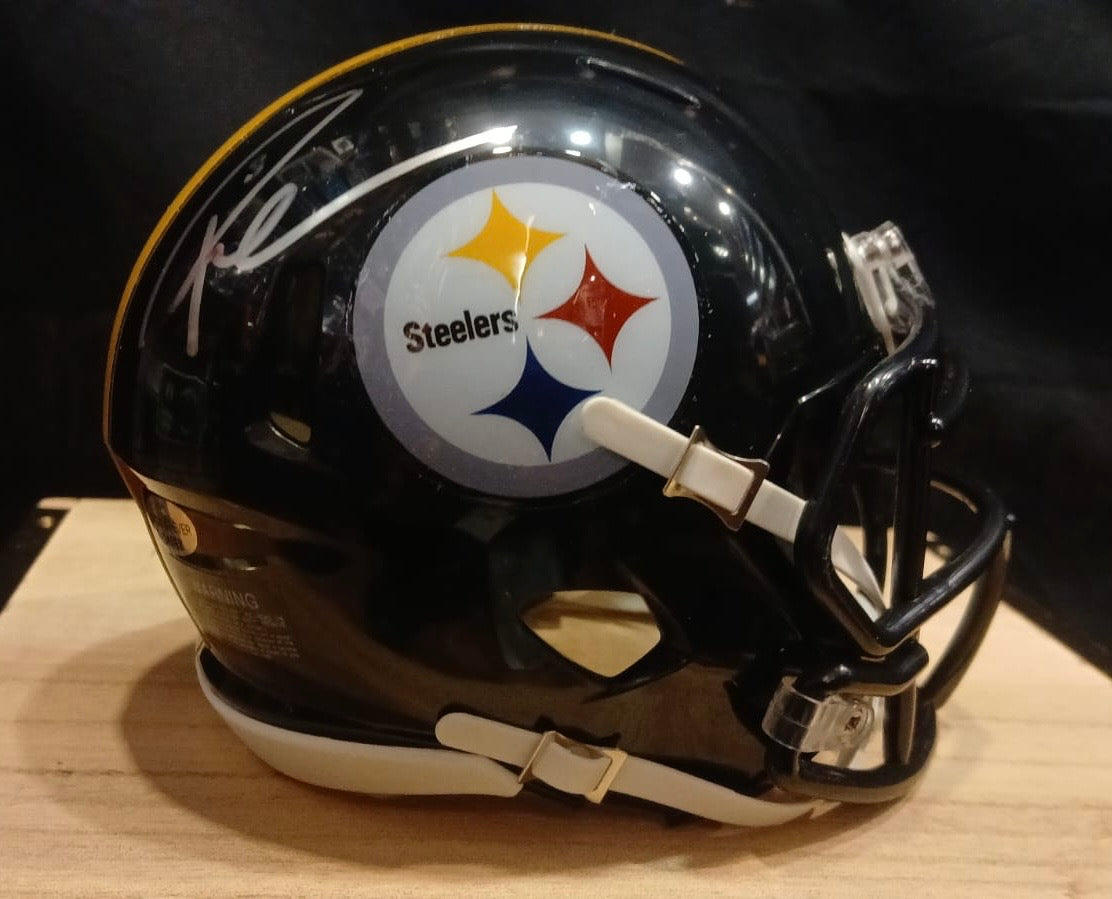 Russell Wilson Autographed Pittsburgh Steelers Mini Helmet product image 1